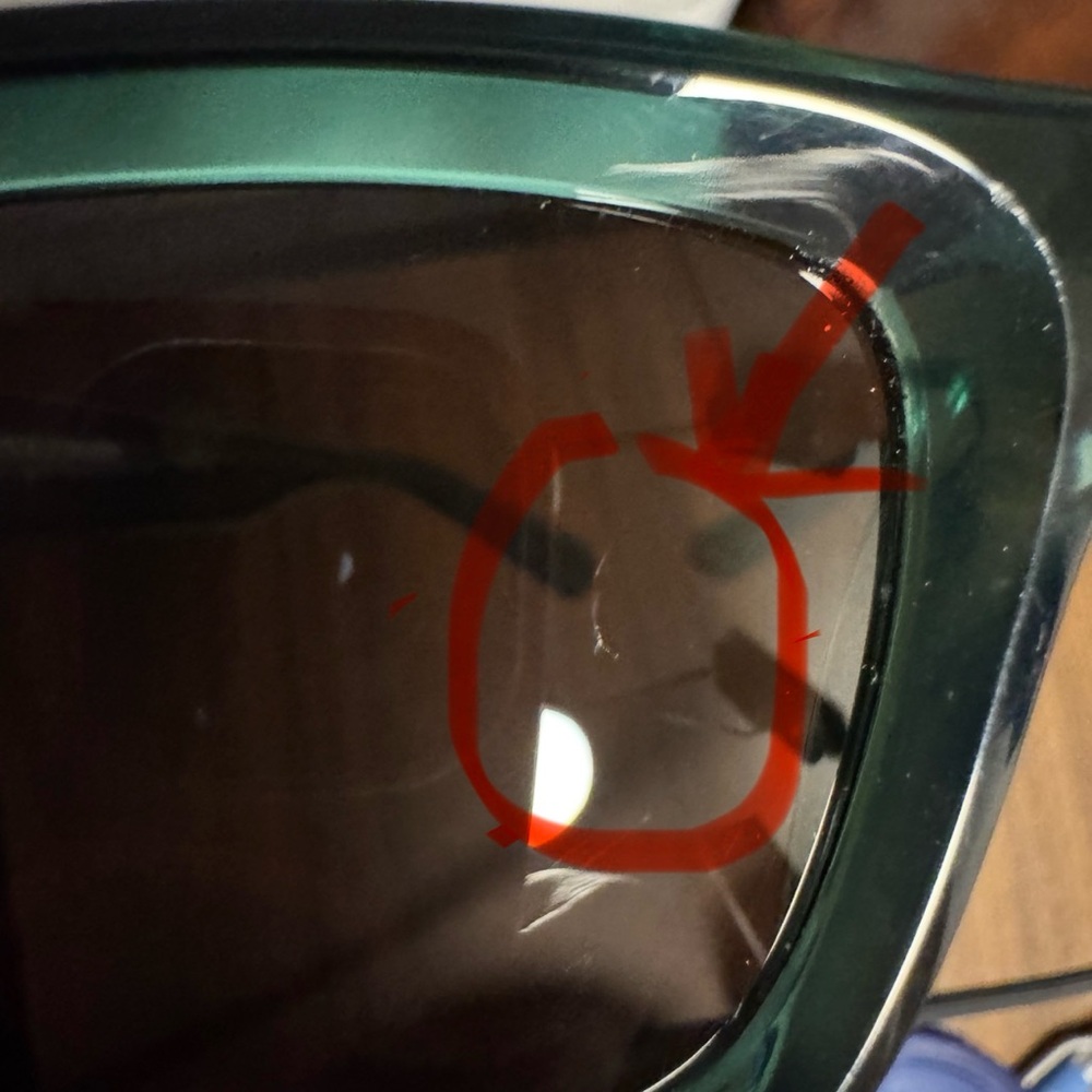 Ray-Ban Warren Emerald Green Rectangular Sunglass… - image 5